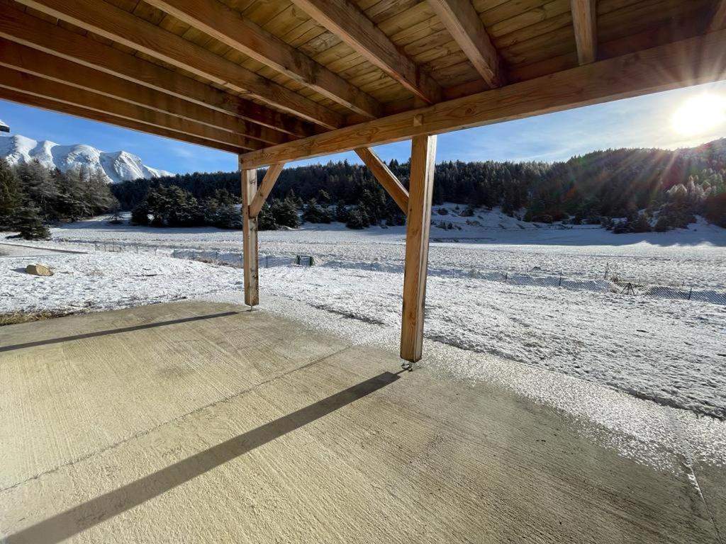 Appartement Lumineux Neuf Dans Bas De Chalet Le Douglas La Joue du Loup Exterior photo