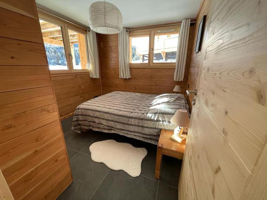 Appartement Lumineux Neuf Dans Bas De Chalet Le Douglas La Joue du Loup Exterior photo